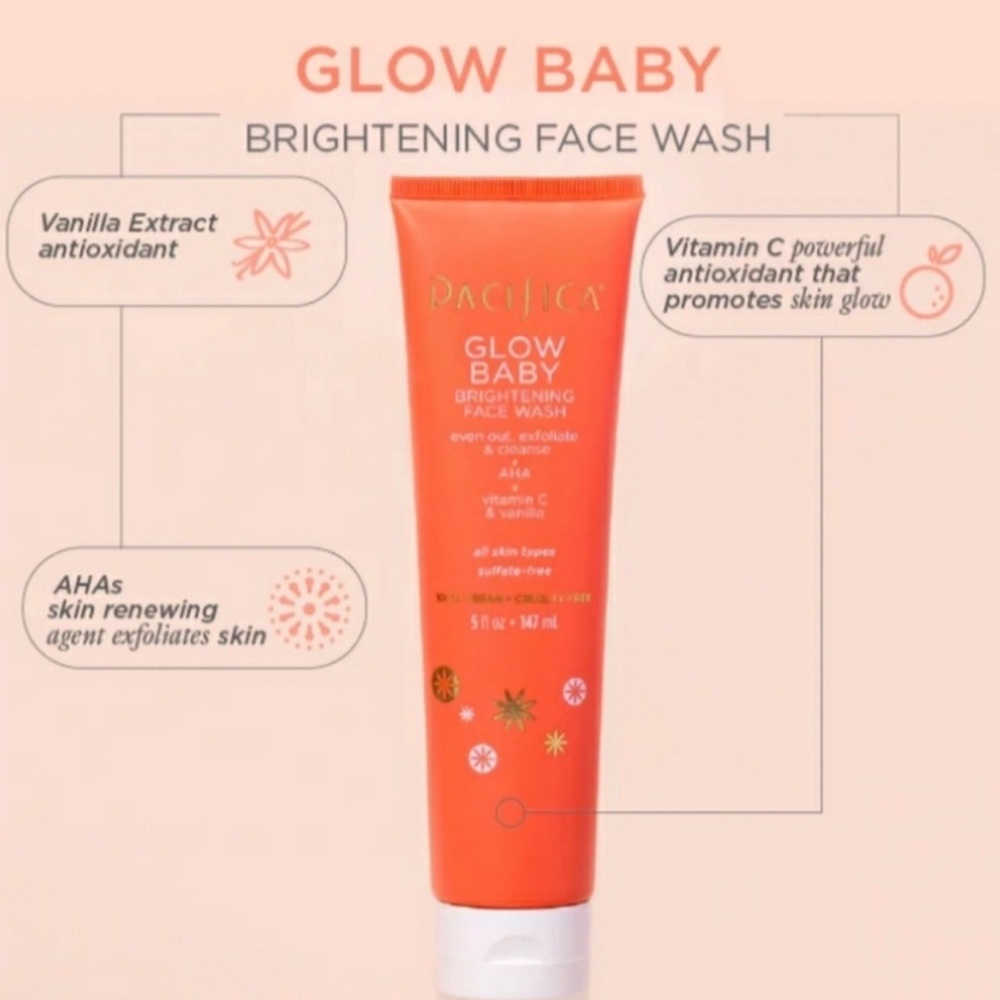 Pacifica Glow Baby Exfoliating Face Wash